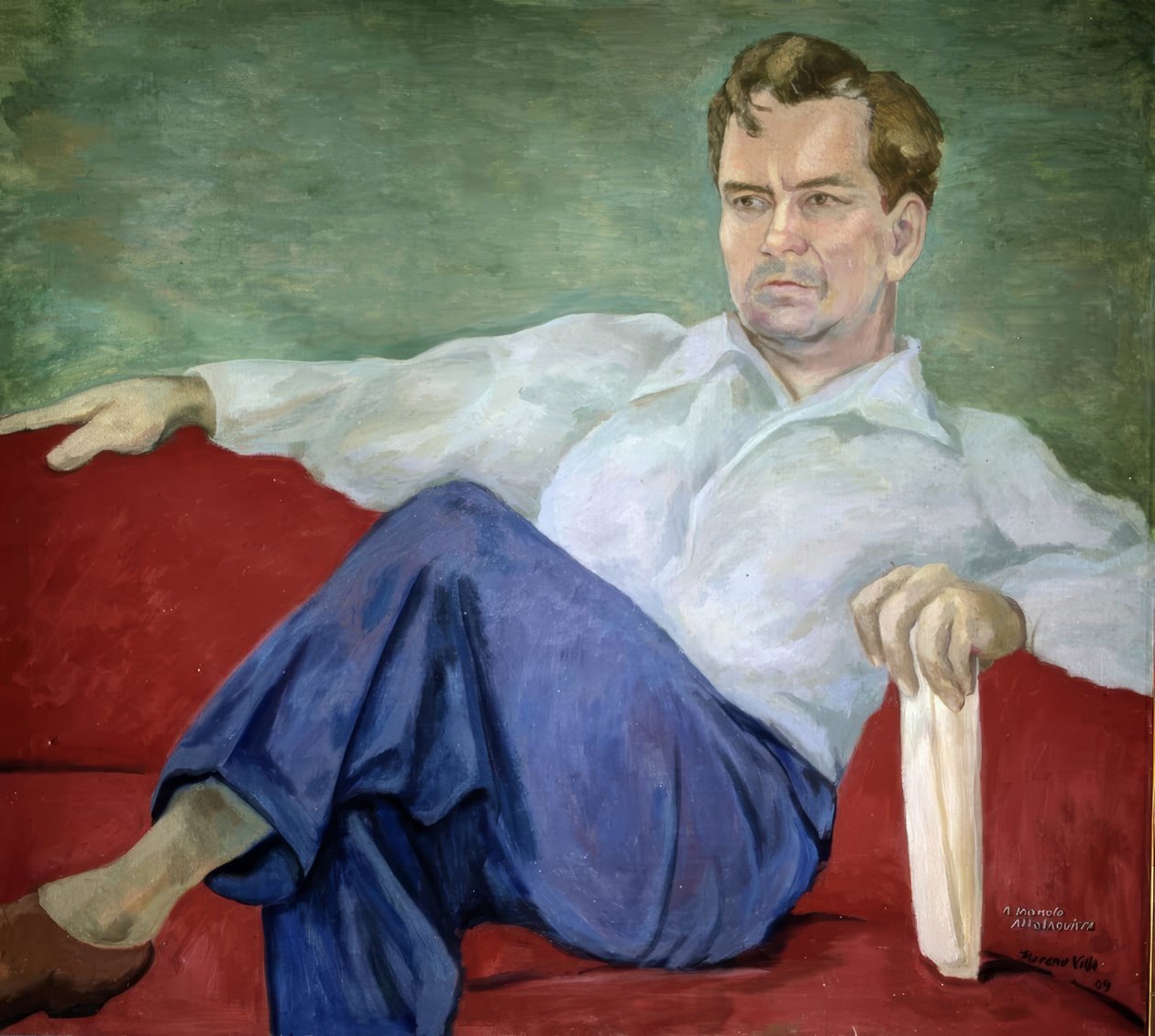 Ritratto di Manuel Altolaguirre da José Moreno Villa