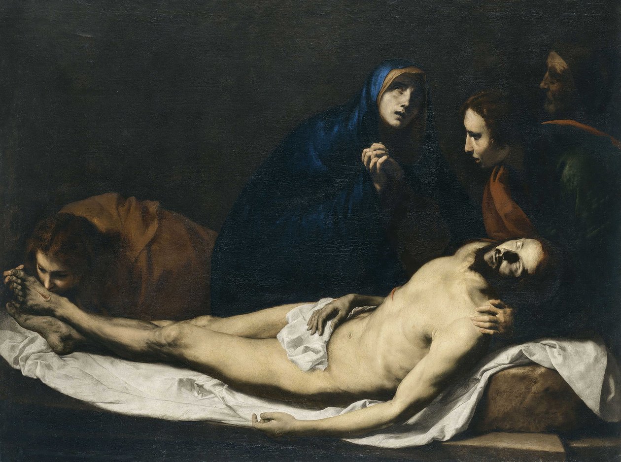 Il compianto su Cristo, 1633 da José Ribera de
