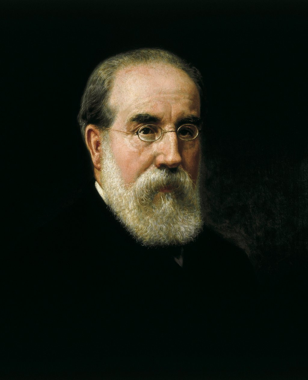 Ritratto di Francisco Pi i Margall (1824-1901) statista e scrittore spagnolo da José Sánchez Pescador