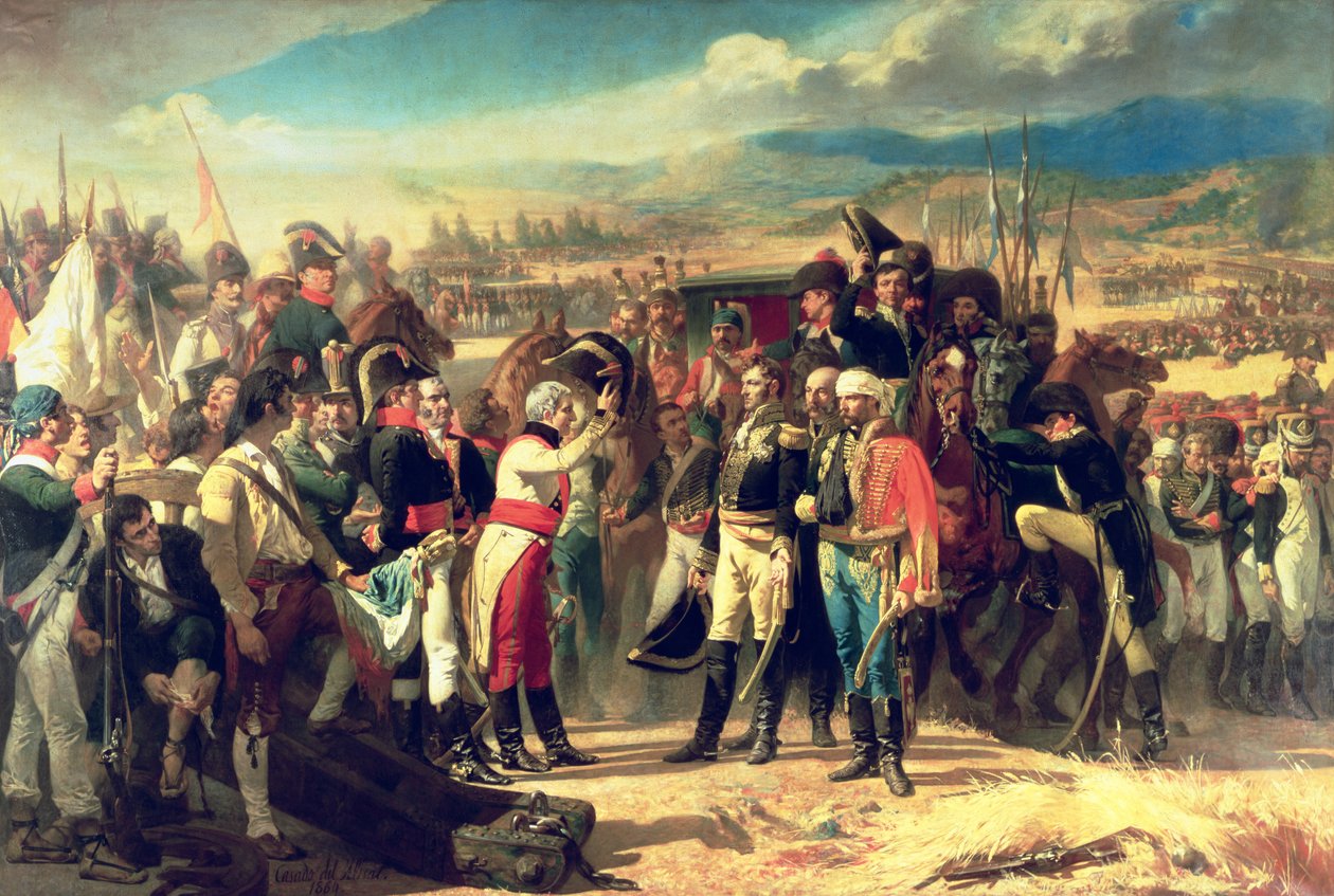 La resa di Bailen, 23 luglio 1808 da Jose Casado del Alisal