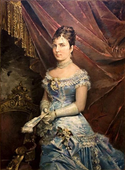 Maria de las Mercedes di Orleans da Jose Denis Belgrano