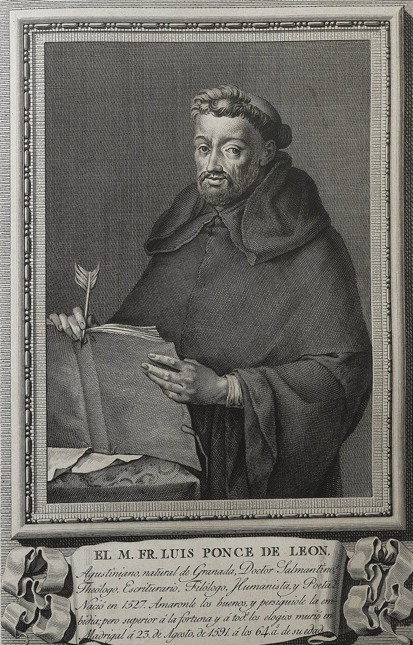 Ritratto di Fray Luis de Leon, 1791 da Jose (after) Maea