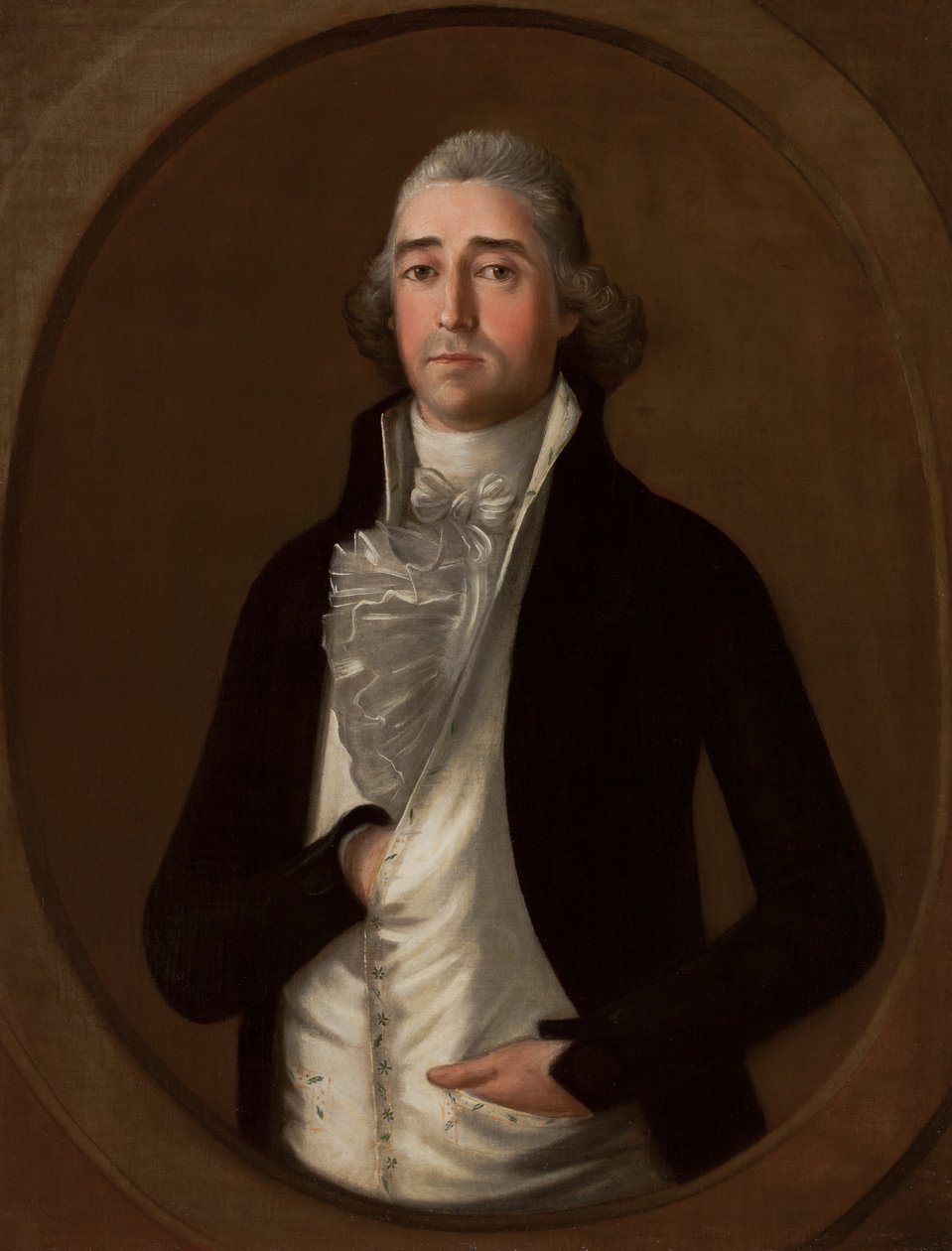 Ritratto di un uomo sconosciuto da Jose Francisco Xavier de Salazar y Mendoza