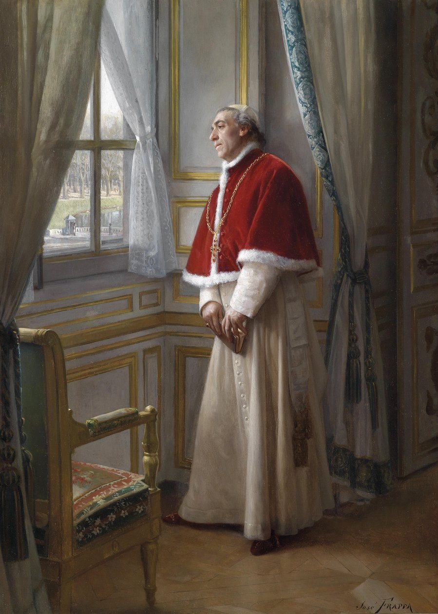 Un cardinale che aspetta alla finestra da Jose Frappa
