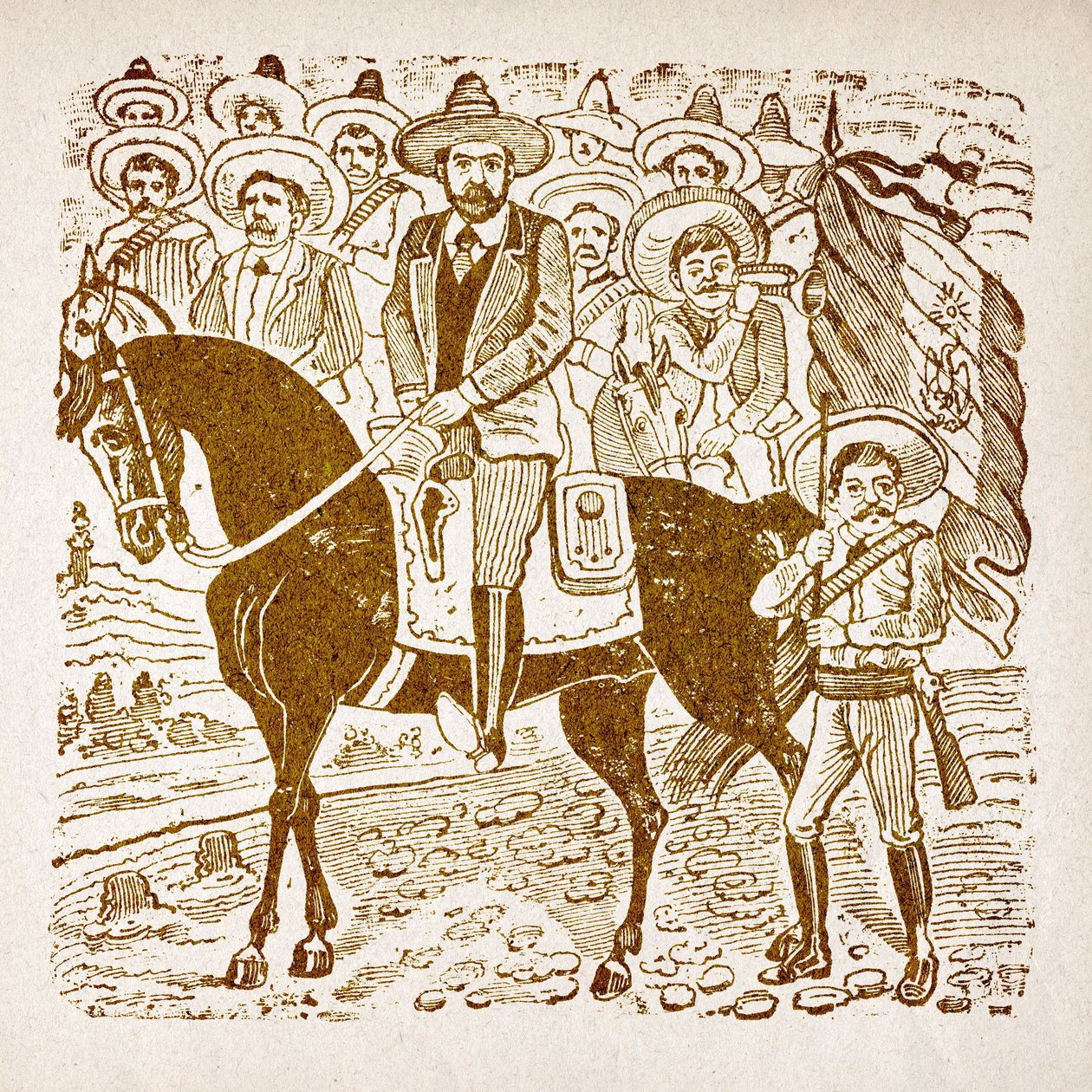 Messico, rivoluzione messicana da Jose Guadalupe Posada