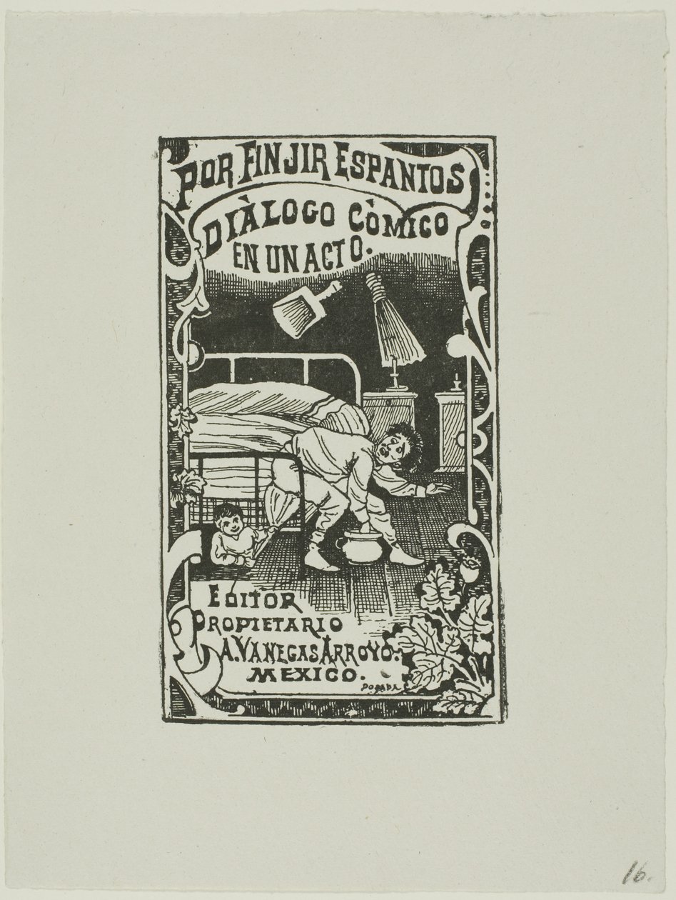 Fingendo di essere fantasmi da José Guadalupe Posada