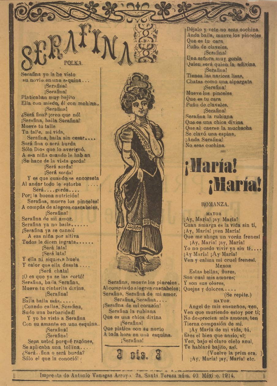Serafina da José Guadalupe Posada