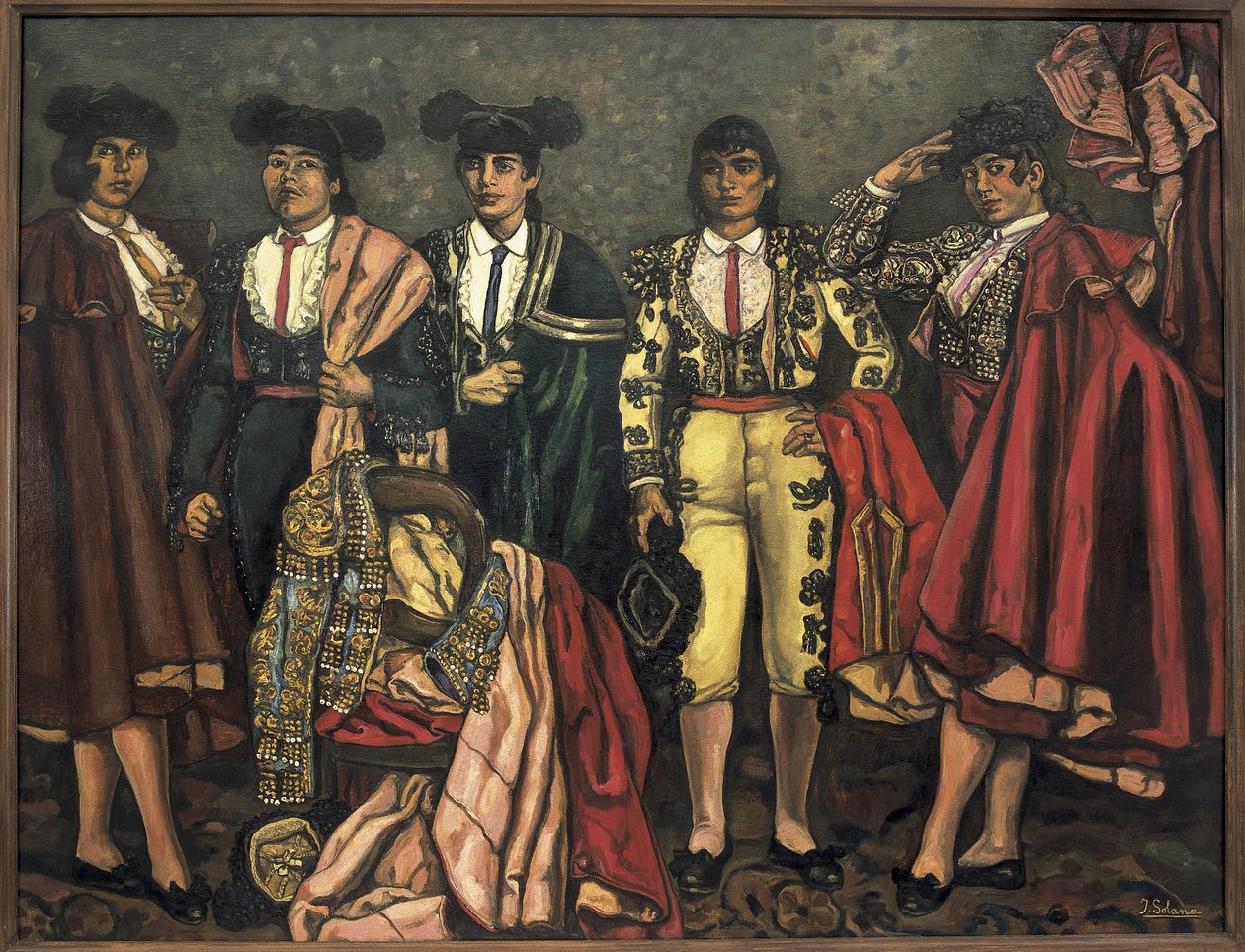 Las senoritas toreras (donne toreri) da Jose Gutierrez Solana