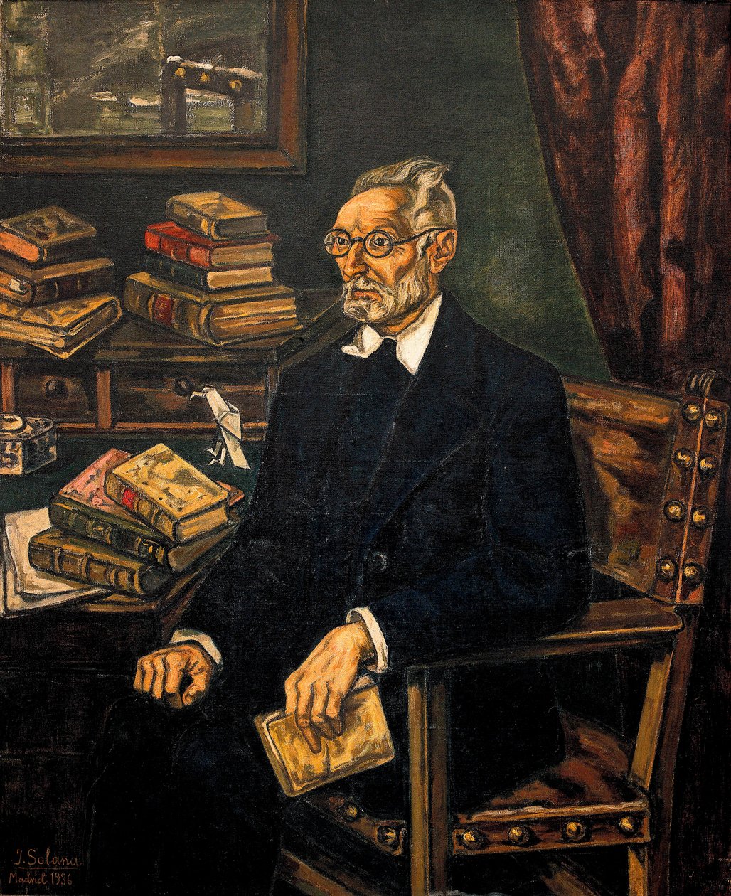 Miguel de Unamuno, dipinto di José Gutiérrez Solana da Jose Gutierrez Solana