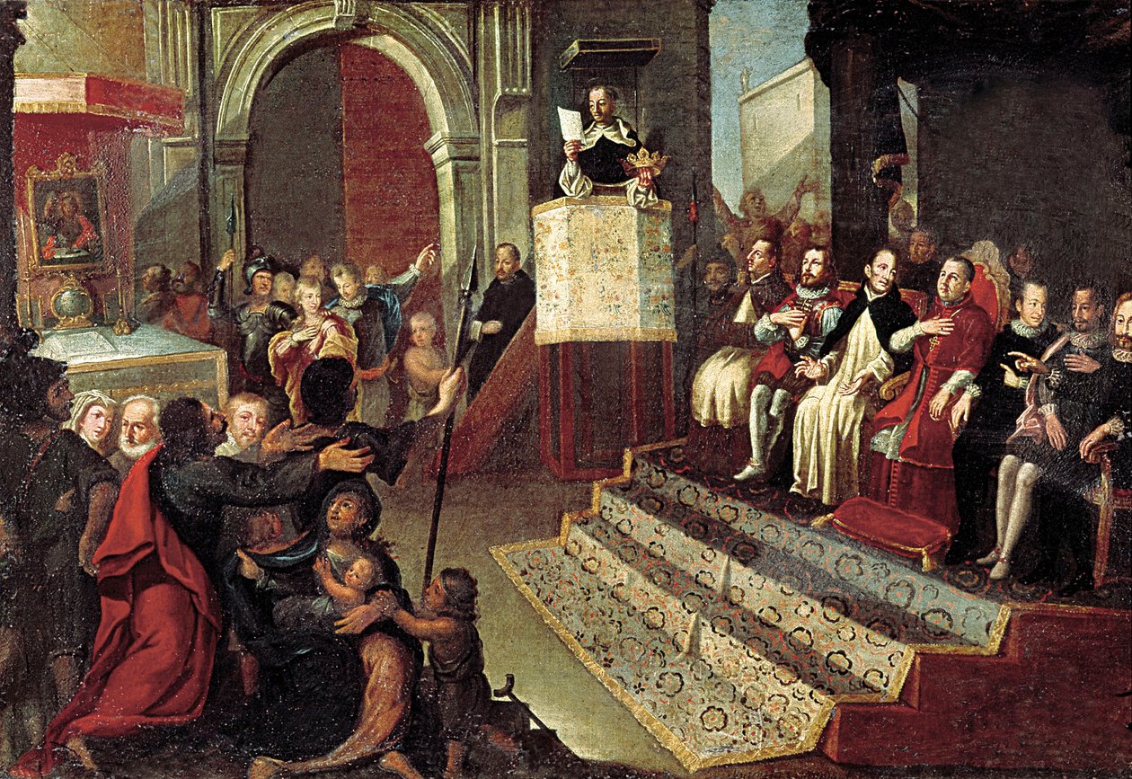 San Vincenzo Ferrer durante il Compromesso di Caspe del 1412 da Jose Ingles
