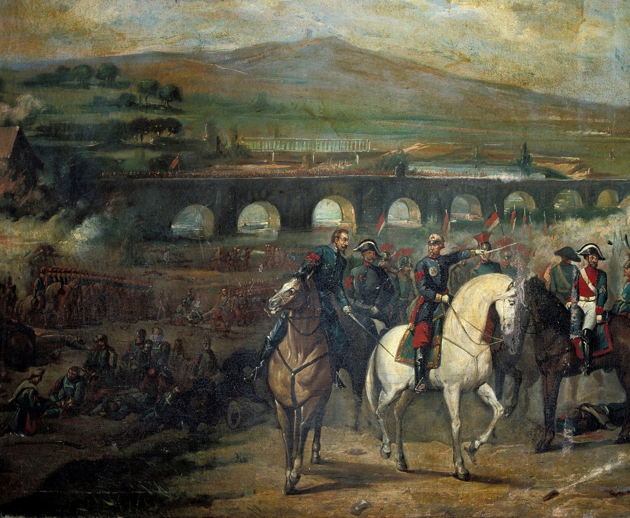 Battaglia di Alcolea vicino a Cordova, 20 settembre 1868 da Jose Maria Rodriguez de Losada