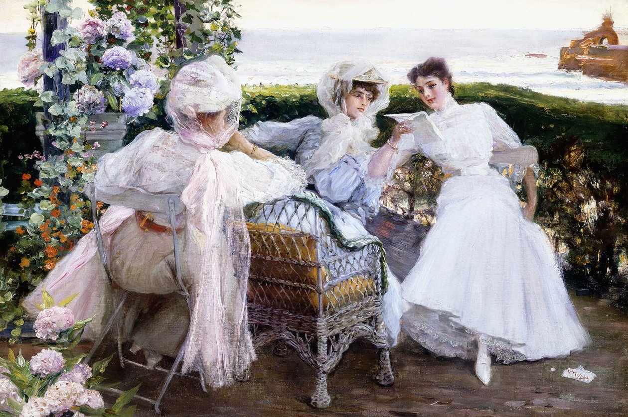 La Lettera, c.1903-1910 da Jose Villegas Cordero