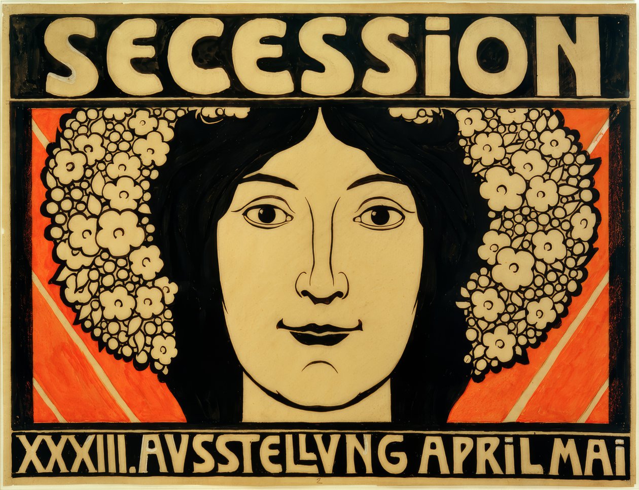 Bozzetto per il manifesto della XXXIII Esposizione della Secessione da Josef Engelhart
