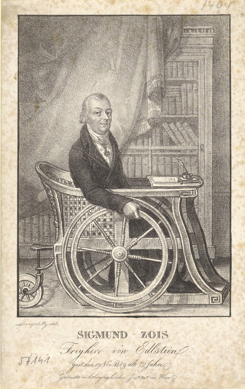 Ritratto di Žiga Zois da Josef Lanzedelly