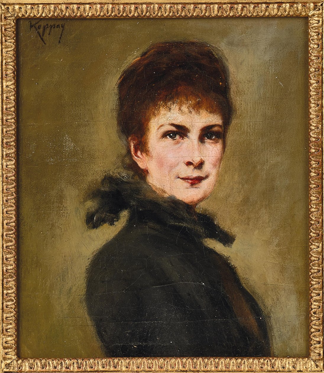 Ritratto di Elisabetta di Baviera da Josef Arpád von Koppay