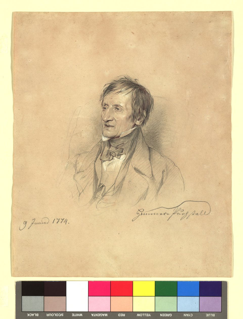 Joseph von Hammer (1774-1856), diplomatico, orientalista da Josef Danhauser