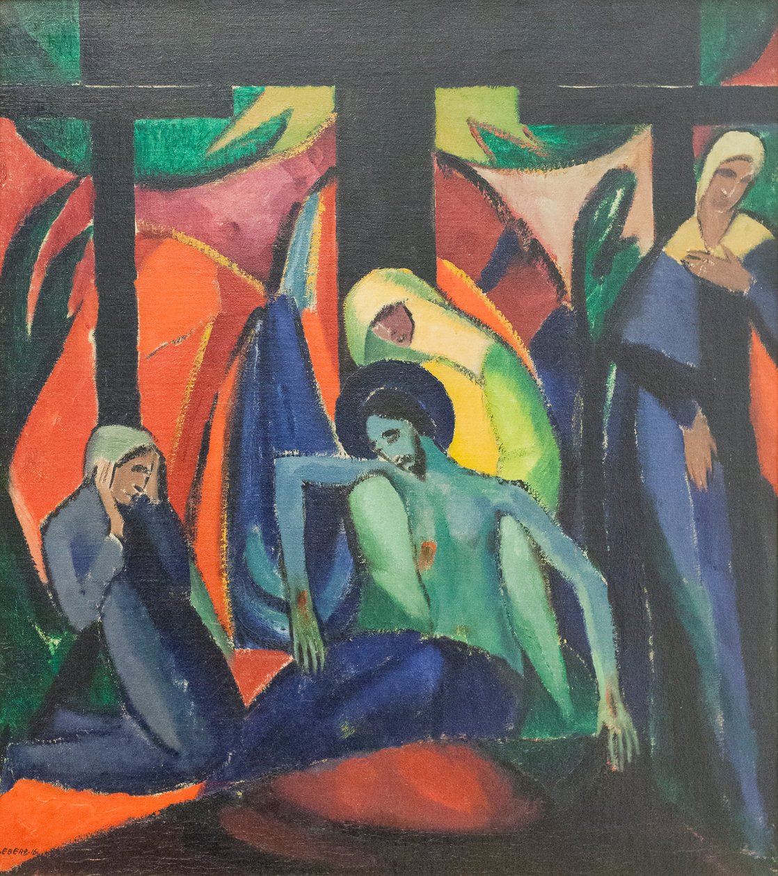 La deposizione da Josef Eberz