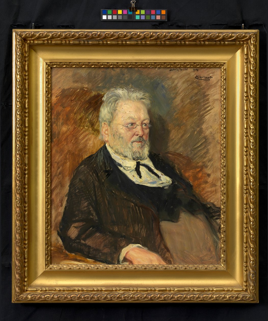 Ludwig Speidel, scrittore da Josef Engelhart