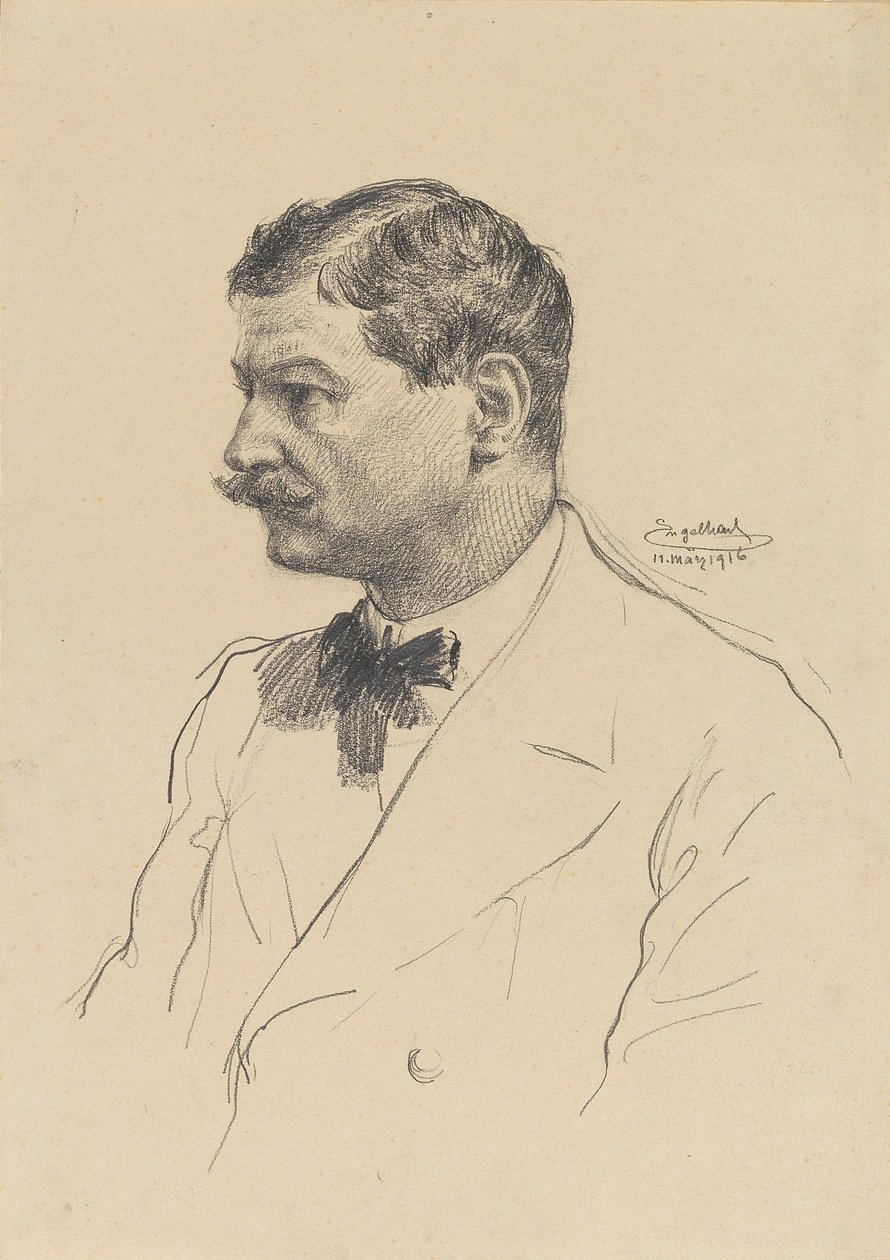 Autoritratto, 1916 da Josef Engelhart