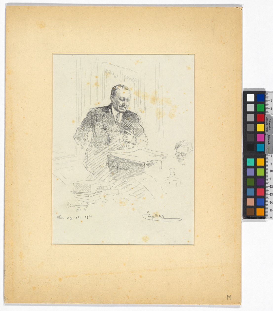 Studio dal processo di Salem da Josef Engelhart
