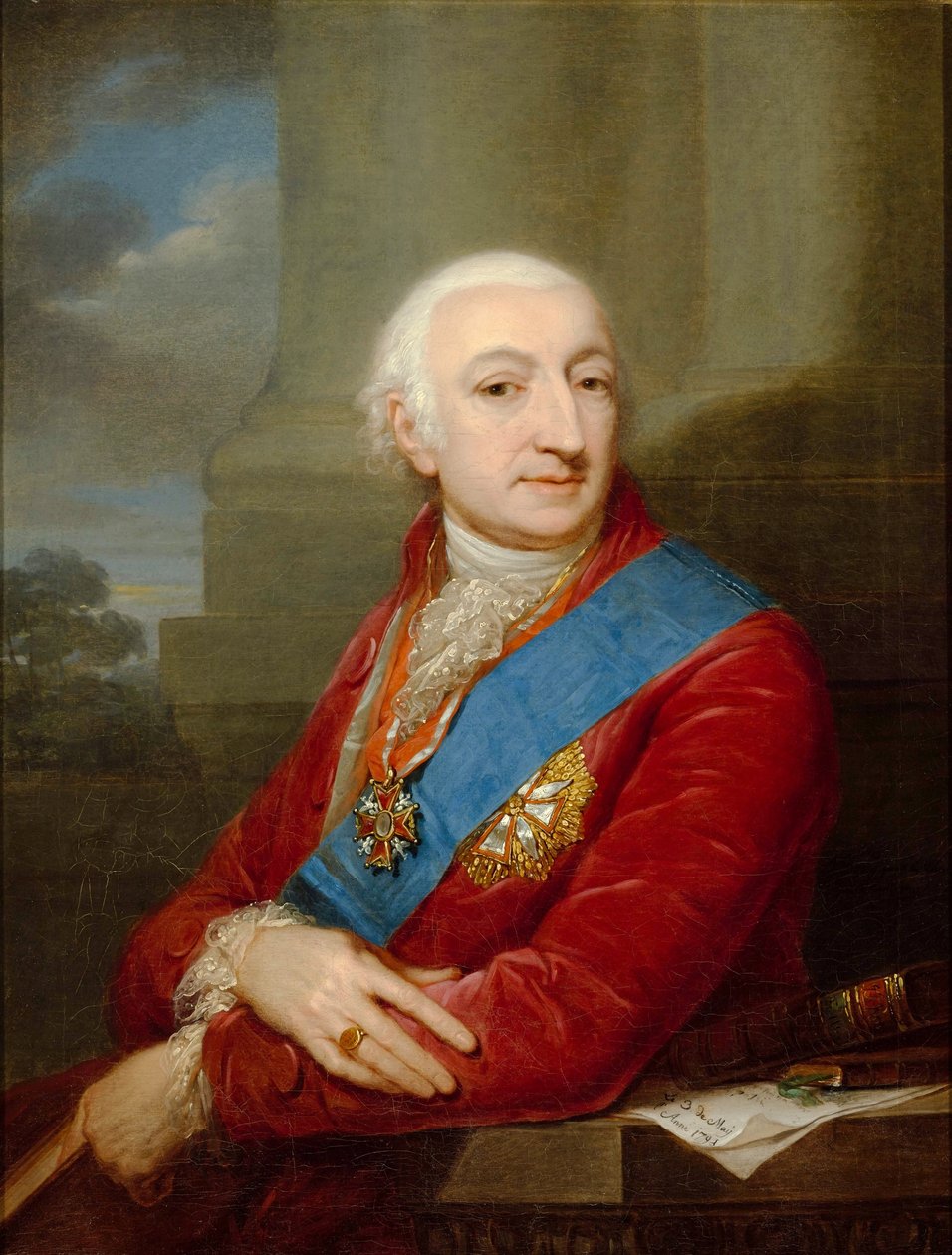 Polacco: Ritratto di Stanisław Małachowski da Josef Grassi