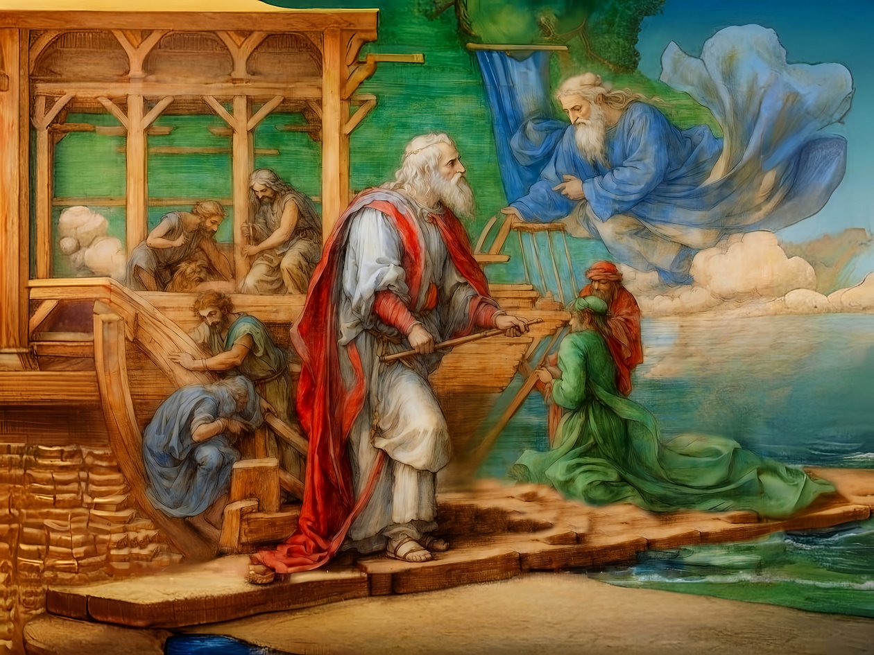 A1_Genesis_16-Arca di Noè da Josef Johann Michel