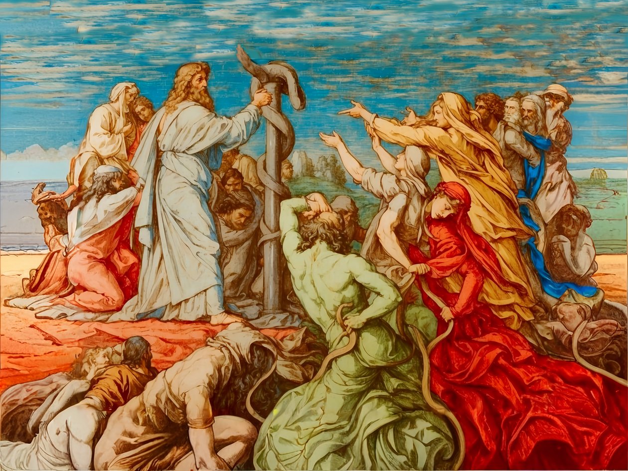 Il serpente di bronzo da Josef Johann Michel