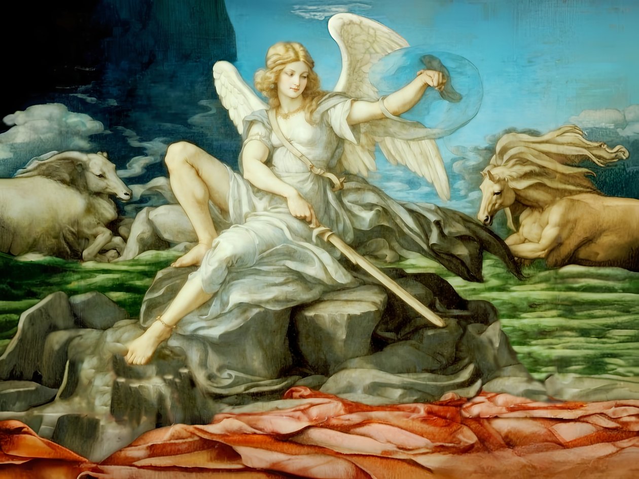La sepoltura di Mosè da Josef Johann Michel
