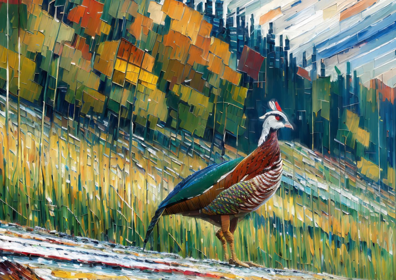 Animali: fagiano 5 da Josef Johann Michel