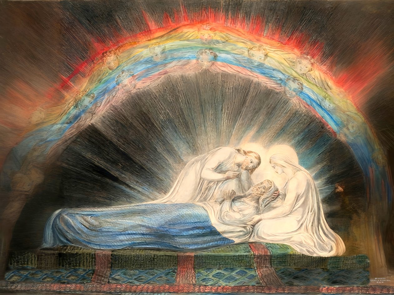 JJM-recreate_Blake-W_La morte di San Giuseppe da Josef Johann Michel