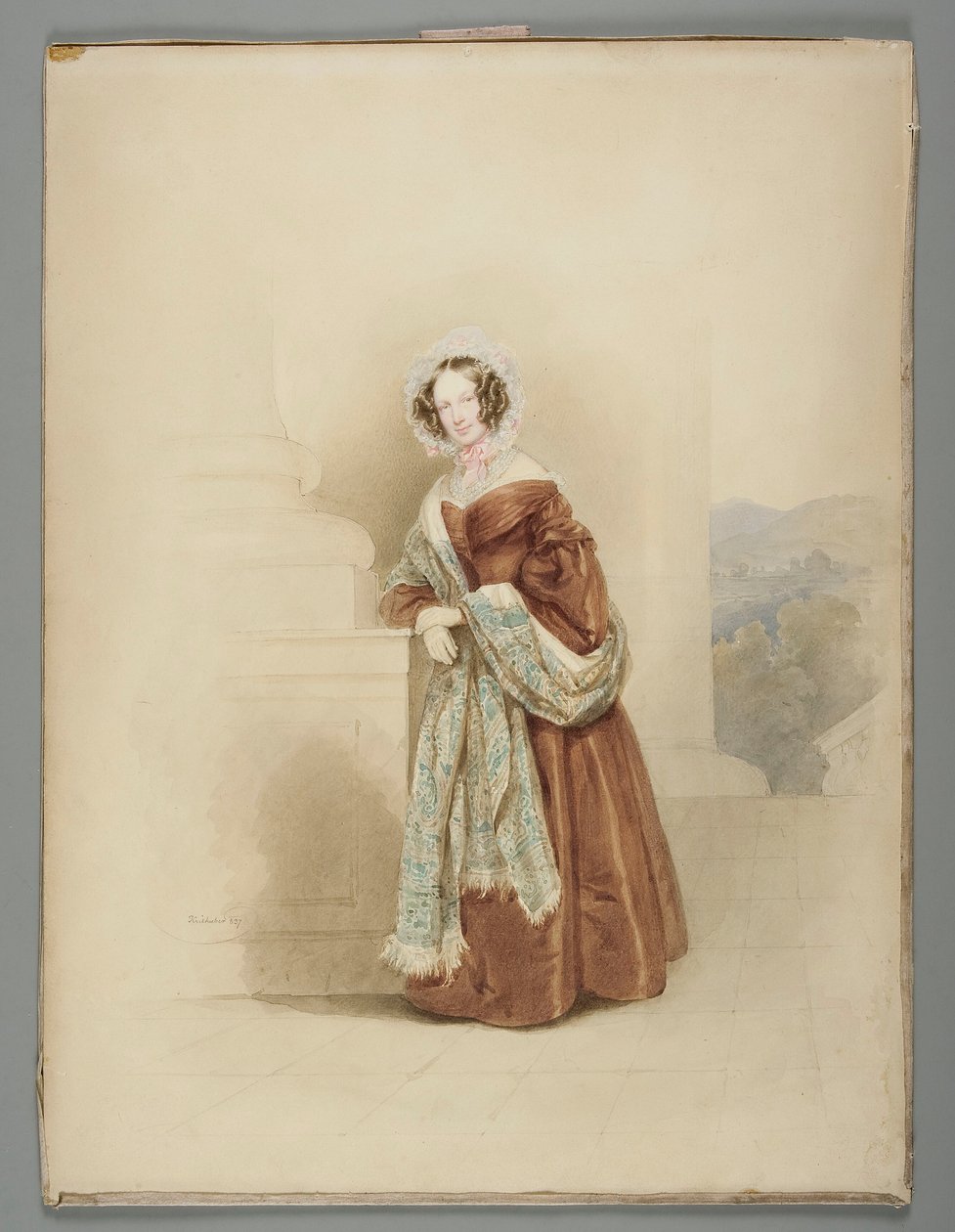 Adelajda Marianna contessa Stadion von Warthausen (1804-1885), Karolowa Lanckorońska z Brzezia da Josef Kriehuber