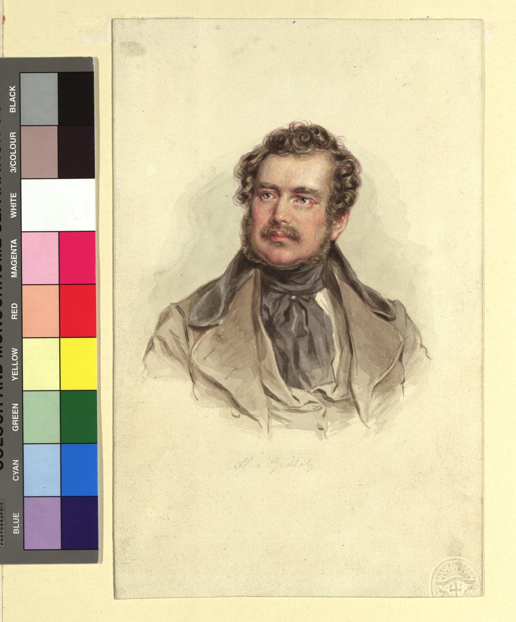 Christin Freiherr von Zedlitz da Josef Kriehuber