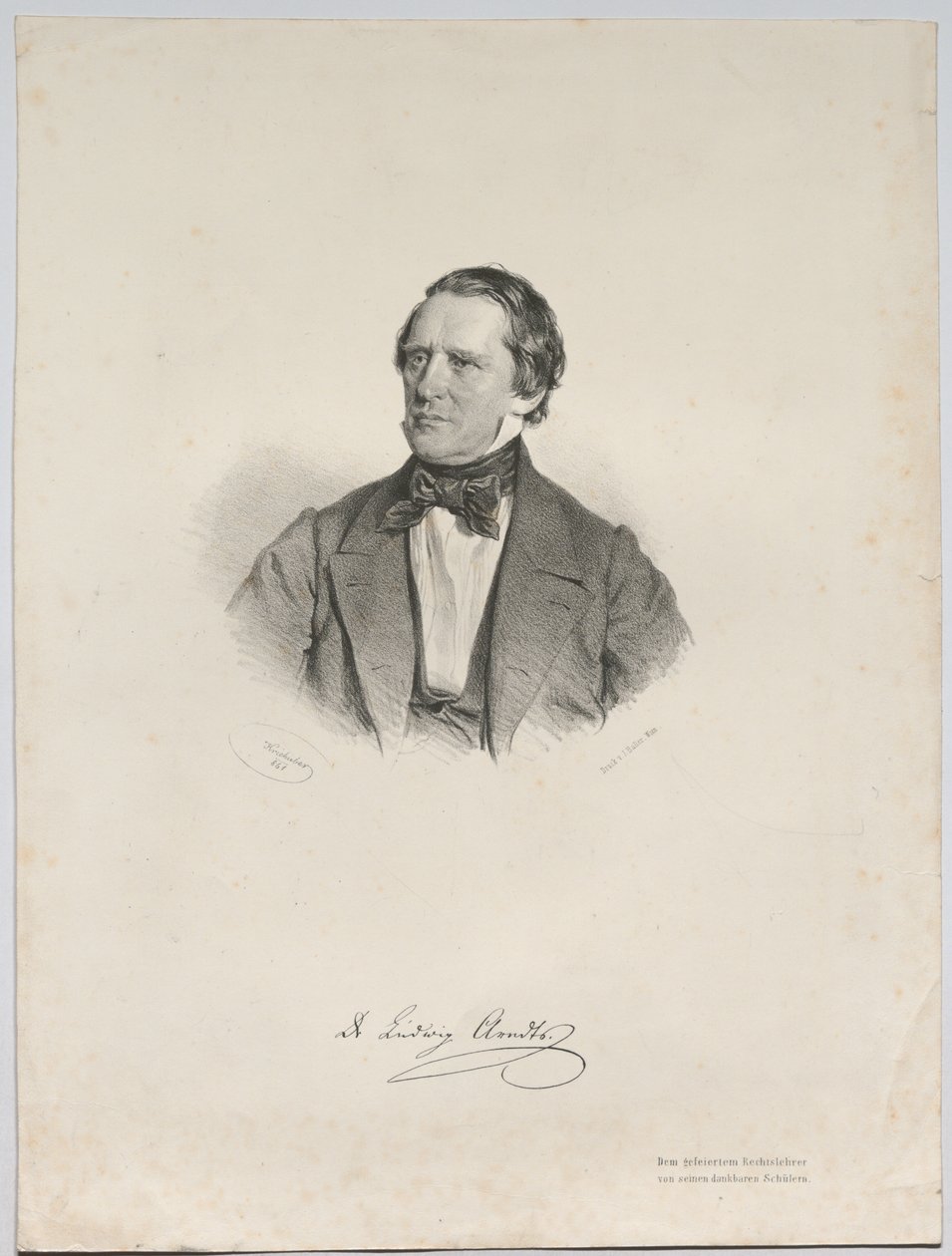 Dott. Ludwig Arndt da Josef Kriehuber