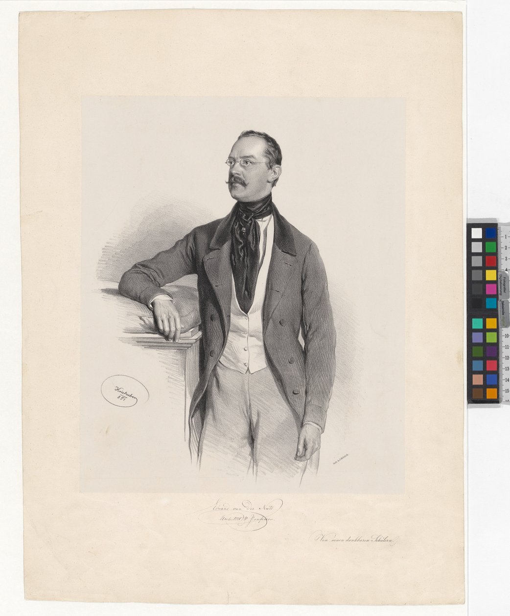 Eduard van der Nüll da Josef Kriehuber