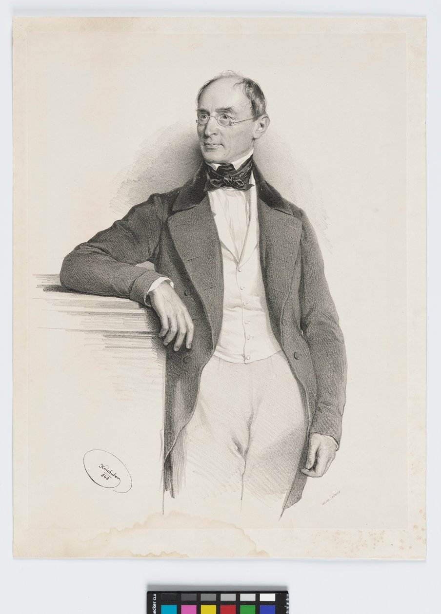 Franz Xaver (III) barone von Pillersdorf da Josef Kriehuber