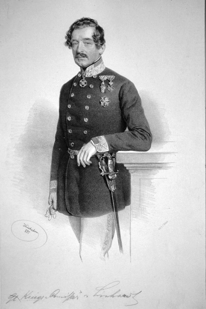 Franz von Linhardt da Josef Kriehuber