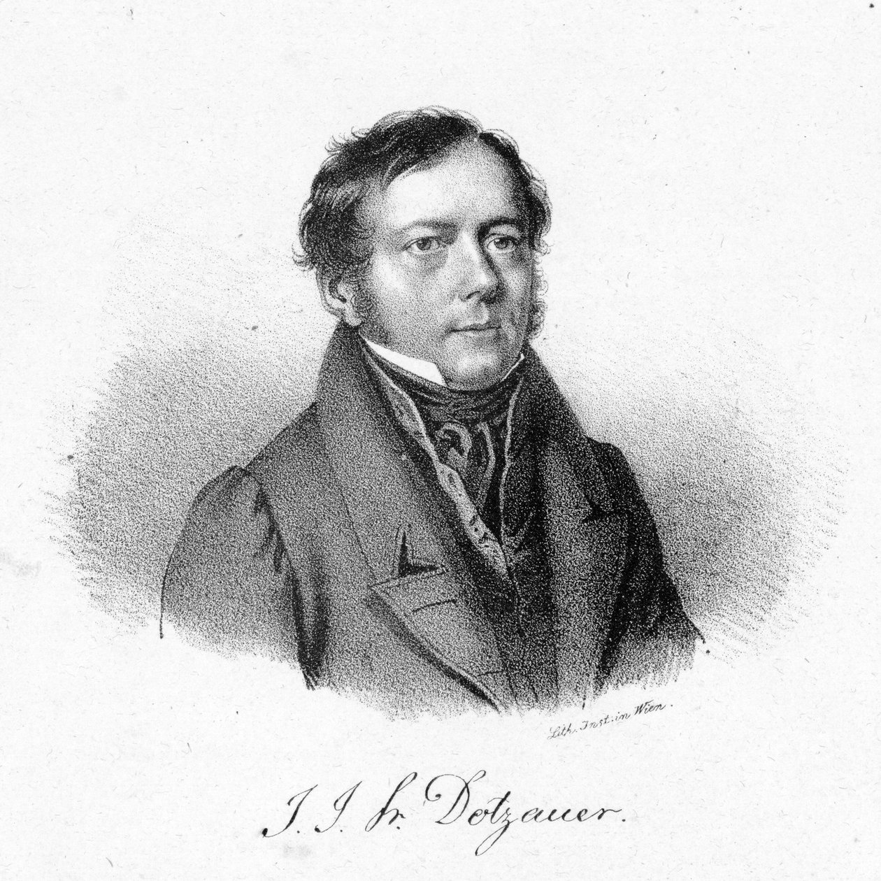 Friedrich Dotzauer da Josef Kriehuber