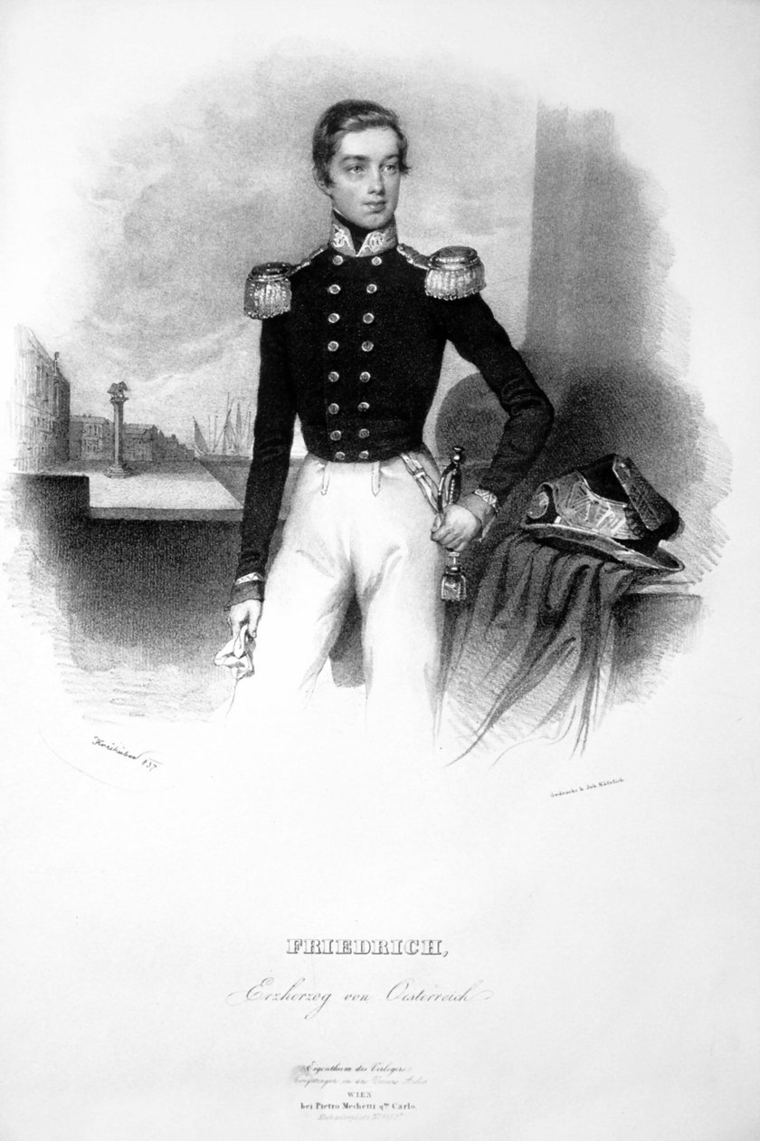 Federico Arciduca Lito da Josef Kriehuber