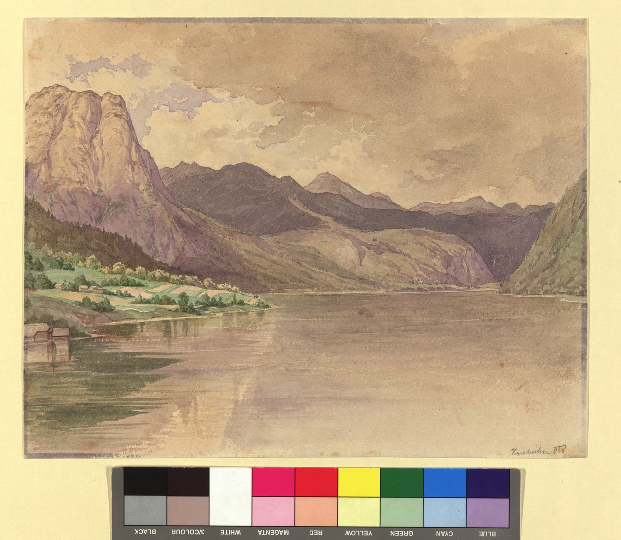Grundlsee da Josef Kriehuber