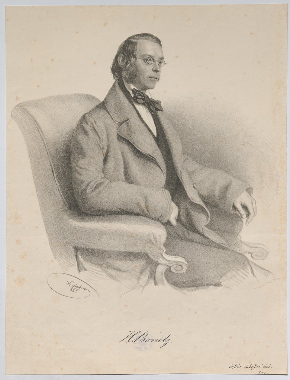 H. Bonitz da Josef Kriehuber