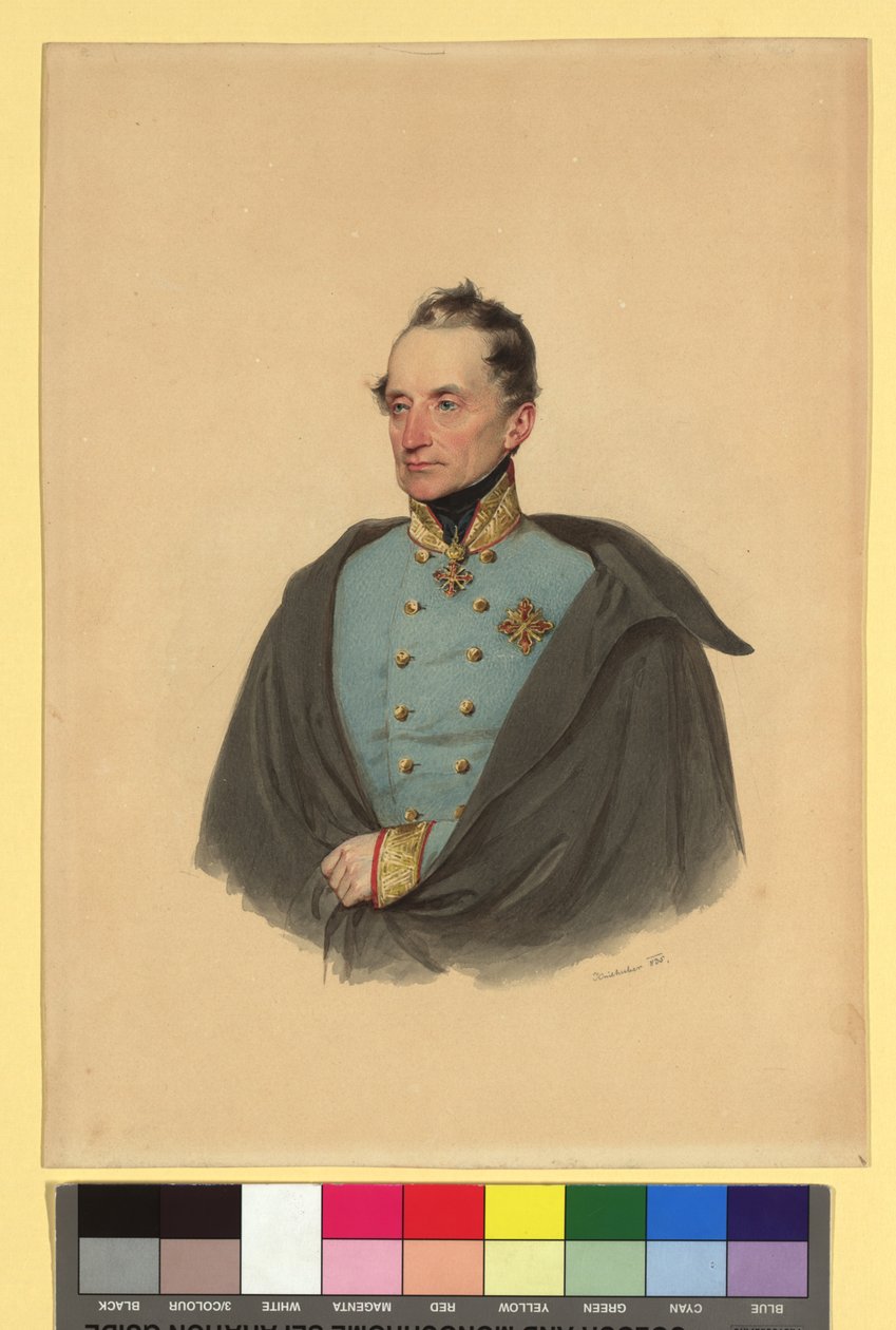 Josef Ritter von Lebzelten (1783-1836) da Josef Kriehuber