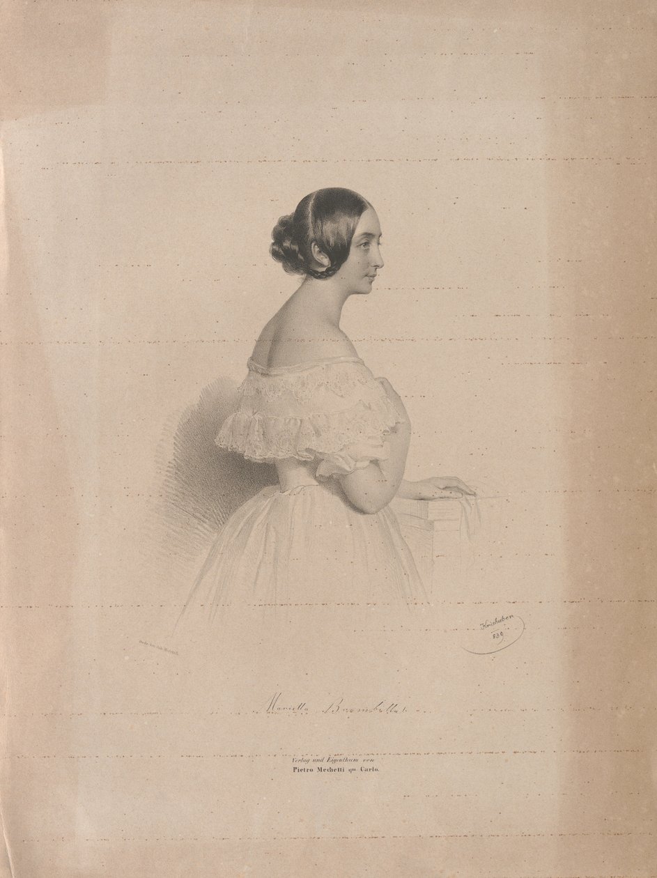 Ritratto della cantante d
