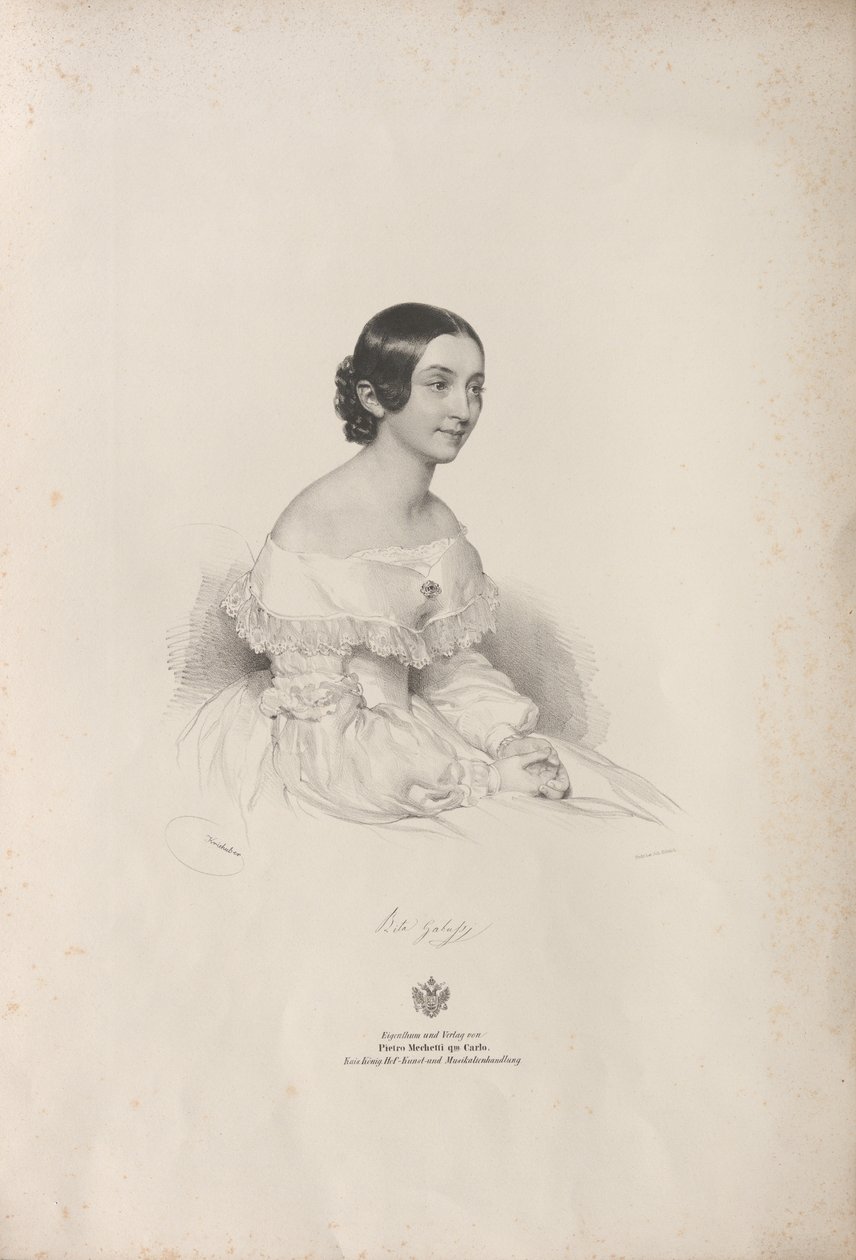 Ritratto della cantante d