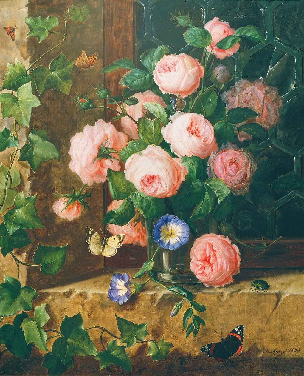 Natura morta con fiori da Josef Lauer