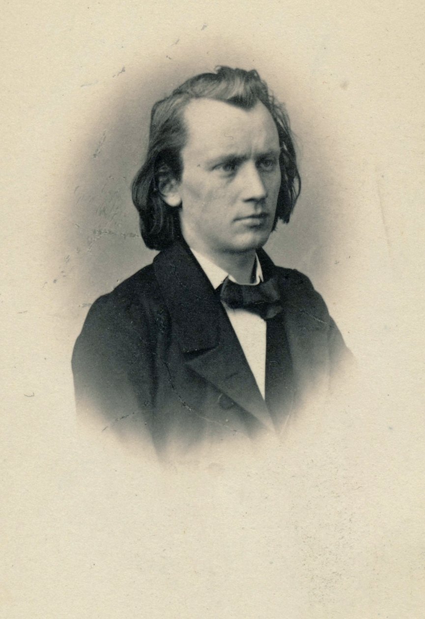 Ritratto del compositore Johannes Brahms 1833-1897 da Josef Löwy