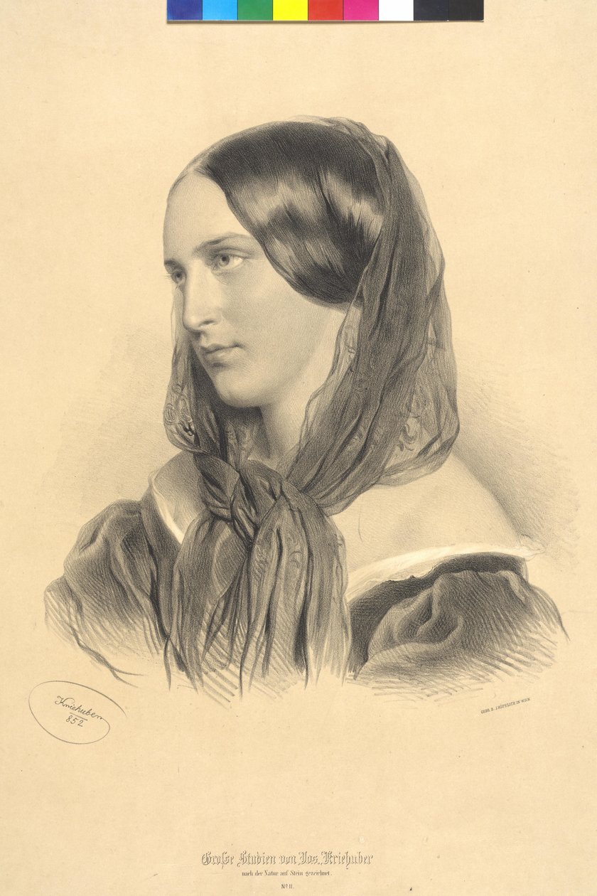 Emilie Kriehuber da Josef Nikolaus Kriehuber