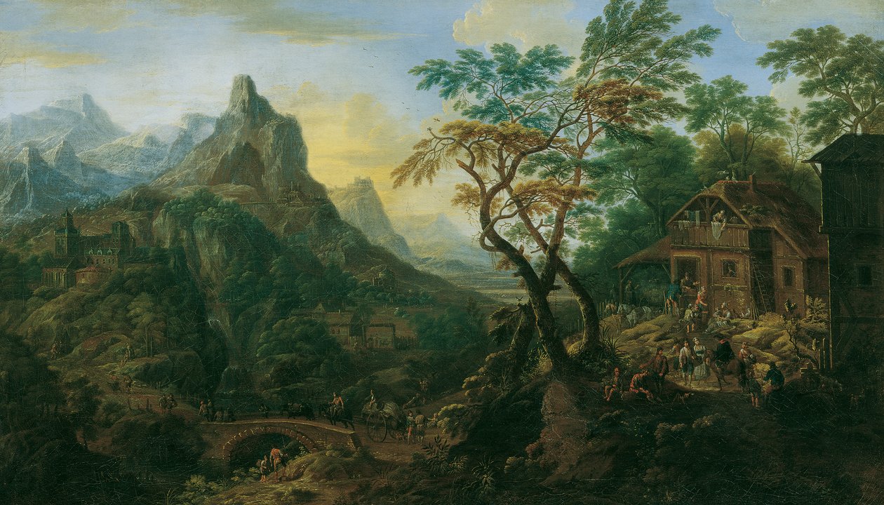 Paesaggio montano da Josef Orient