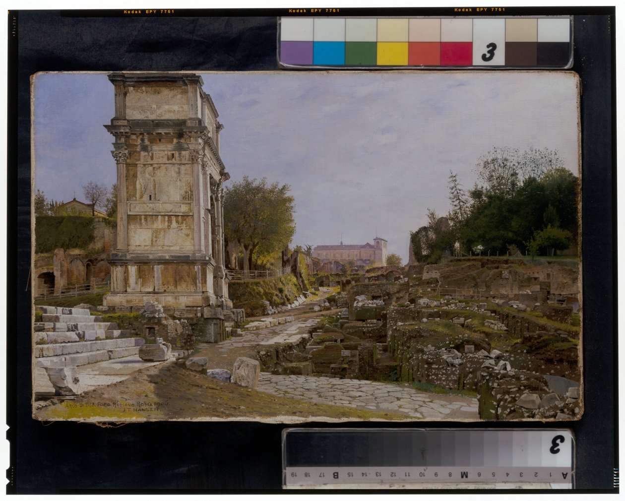 Il Foro Romano con l