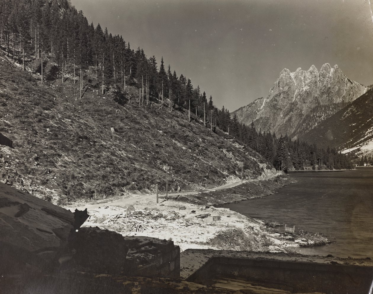 Album "Meine weltkriegs - Erinnerungen South-West Front (Carinzia, Italia, Trentino-Alto Adige) 31/03/1915-12/11/1918 - Josef Zohles Wien": paesaggio montano da Josef Zohles