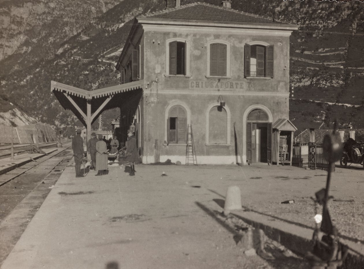 Stazione di Chiusaforte da Josef Zohles